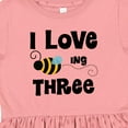 thumbnail image 4 of Inktastic 3rd Birthday Bee Girls Toddler Dress, 4 of 5