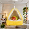 thumbnail image 6 of Warm Plush Parrot Nest Hammocks for Medium Sized Birds Winter Sleeping House Cozy Cage Accessory, 7.87x7.48x7.48 inches, 6 of 6