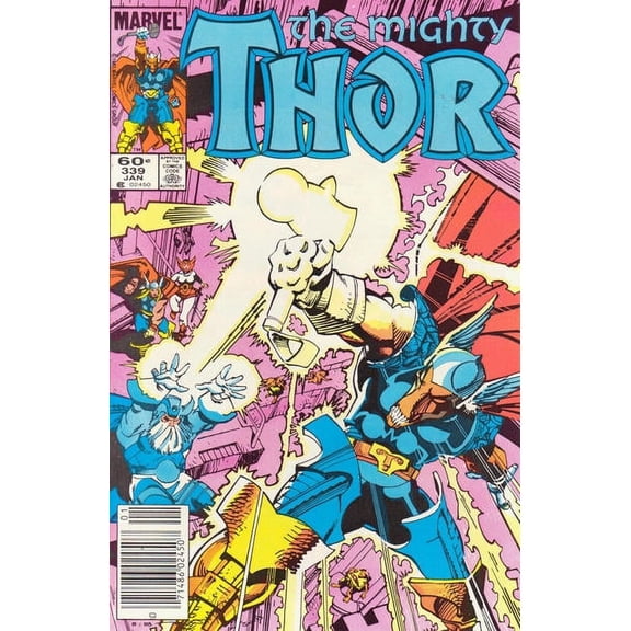 Thor #339 (Newsstand) VF ; Marvel Comic Book