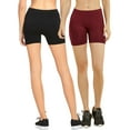 thumbnail image 1 of TheLovely Ladies Nylon 12" One Size Spandex Leggings Bike Short Tights (12" Length), 1 of 3
