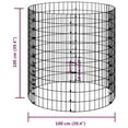 thumbnail image 5 of vidaXL Garden Composter &Oslash;39.4"x39.4" Galvanized Steel, 5 of 15