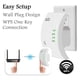 thumbnail image 2 of Repetidor WiFi inalámbrico, enrutador extensor de WiFi, amplificador de señal WiFi, repetidor de largo alcance, punto de acceso de repetidor WiFi de 300 Mbps, 2 of 4