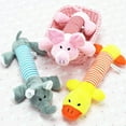 thumbnail image 5 of Plush Pet Dog Toy Chew Squeak Toys For Dogs Supplies For All Puppy Pet Sound Toy Cute Elephant Duck Pig Plush Toys #426017, 5 of 8