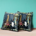 thumbnail image 3 of Amrita Sen Designs  18 x 18 in. Empress Hall Broadcloth Indoor & Outdoor Zippered Pillow - Multi Color, 3 of 5