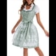 thumbnail image 3 of Trajes de Oktoberfest para Mujer: Vestido Dirndl para el Traje Tradicional Bávaro Alemán Verde S, 3 of 8