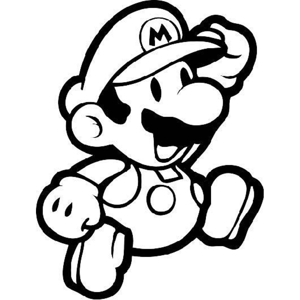 Super Mario Bros Victory Shots Nintendo Cartoon Character Wall Art