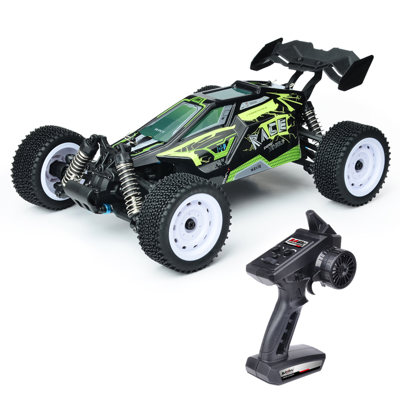 Off-Road Car  Truck  Car High Speed 35kmh 116 2.4GHz Racing Car 4WD  for Boys with 2 Battery - image 2 of 7