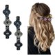 thumbnail image 1 of Pinzas para el cabello trenzadas con piedras de cristal brillantes, pinzas para el cabello trenzadas para mujeres, pinzas para el cabello trenzadas con piedras de cristal, pinzas para el cabello trenz, 1 of 6