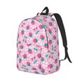 thumbnail image 2 of Balery Cherry Strawberry Vintage Canvas Backpack for Men and Women - Large Capacity, Durable Travel Laptop Bag for School, Work, Hiking, and Outdoor Activities, 2 of 7