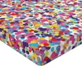 thumbnail image 2 of Ambesonne Fiesta Fitted Sheet 2 Pcs Set, Round Pattern, King, Multicolor, 2 of 3