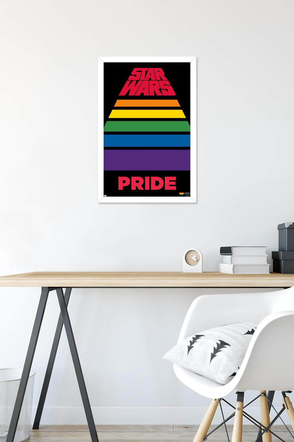 Star Wars: Saga - Scroll Pride Wall Poster, 14.725" x 22.375" Framed