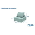 thumbnail image 4 of Sillon De Espuma Naap Concept Nest France 3 Piezas Agua, 4 of 4