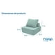 thumbnail image 4 of Sillon De Espuma Naap Concept Nest France 3 Piezas Agua, 4 of 4