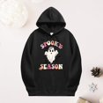thumbnail image 2 of Certgust Essential Hoodie Under $10 Womens Cute Print Casual Long Sleeve Neck Sweatshirt for Fall Winter Comfortable Layered Outfits, 2 of 3