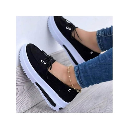 Women Comfort Soft Moccasin Slip-On Shoes for Casual & Work Wear 2026