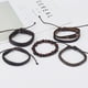 thumbnail image 3 of Pulseras para mujer, regalos para mujeres y hombres, pulsera de cuero tejida vintage, juego de pulseras de cuero con guitarra de aleación, joyería de pulsera, 3 of 3