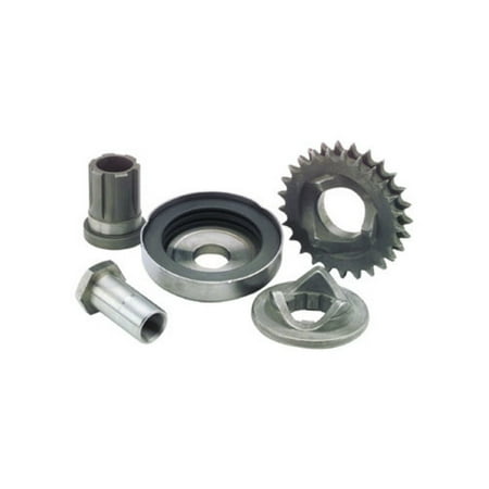 Bikers Choice Sprocket Shaft Bikers Choice 346210 Replacement 1in. Extended Shaft Extension for Compensating Sprocket and Cover Kit ()