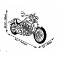 thumbnail image 5 of Raider DT Series Trailerable Motorcycle Cover Premium Weather-Proof Fabric, Multiple Sizes, 5 of 5