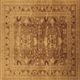 thumbnail image 1 of Ahgly Company Indoor Square Oriental Brown Traditional Area Rugs, 7' Square, 1 of 4