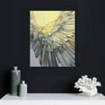 thumbnail image 4 of ARISTURING Angel Wings Canvas Wall Art Large Grey and Gold Abstract Pictures White Feather Painting Angel Wings Canvas Prints Gold Foil Artwork Angel Wings Poster Blue Gold Gray Art, 4 of 4