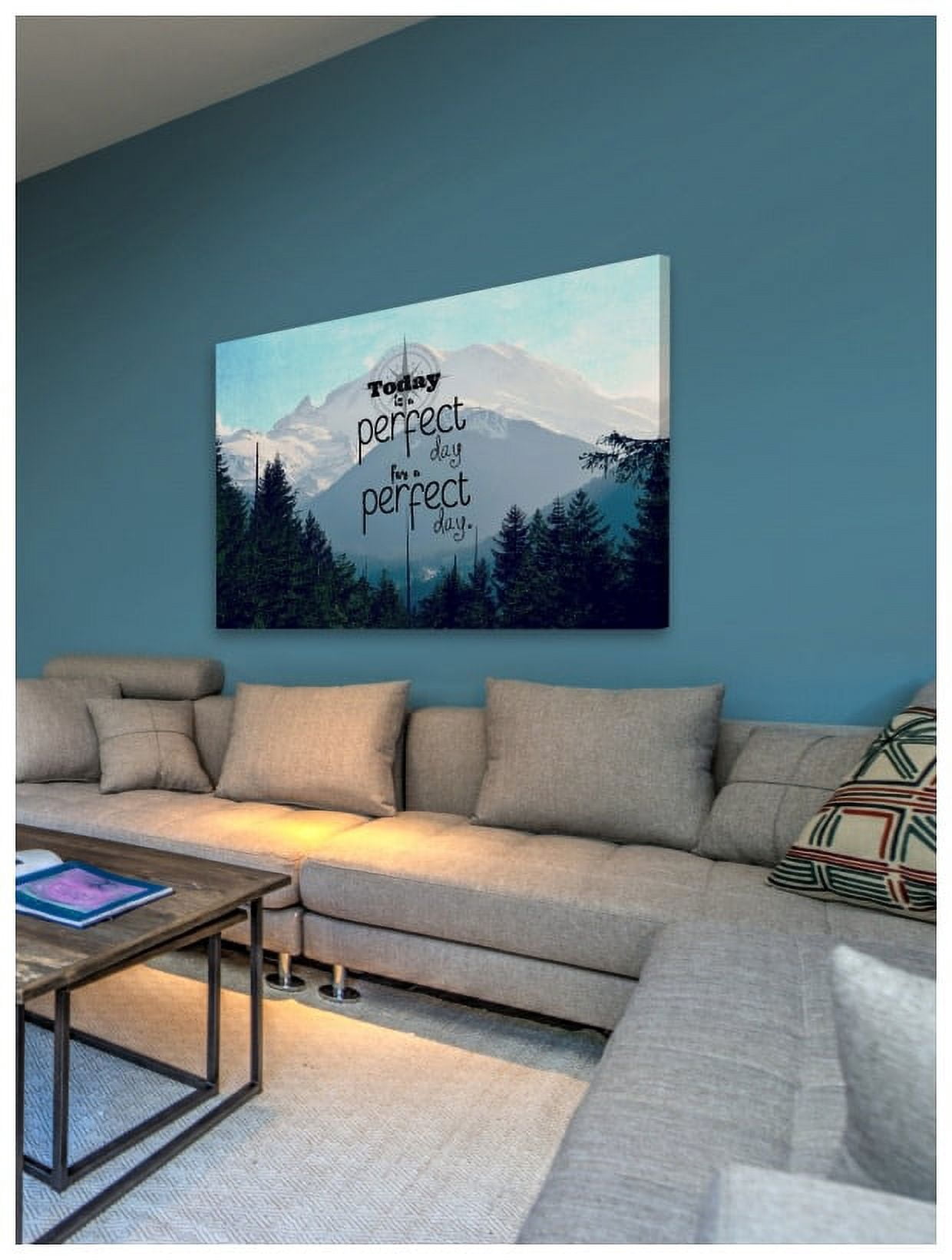 "A Perfect Day" Painting Print on Wrapped Canvas