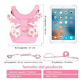thumbnail image 2 of Arnés de Seguridad Malubero 3 En 1 Con Correa Llave Rosa Malu1836, 2 of 3