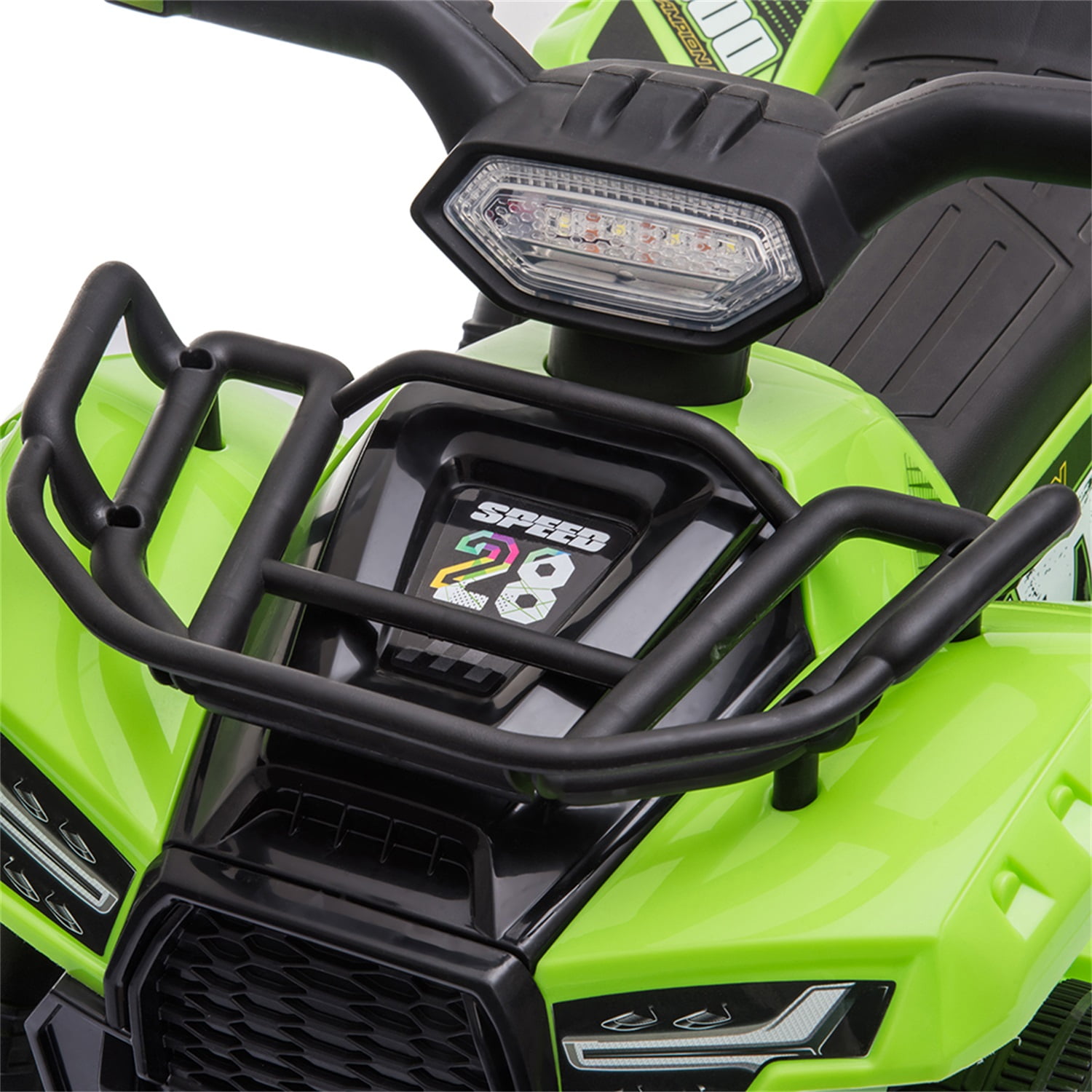 CIPACHO 6V Electric Ride On ATV Car, Kids Battery Power Car with 4 Wheeler and Music, Green CIPACHO 6V Electric Ride On ATV Car, Kids Battery Power Car with 4 Wheeler and Music, Green