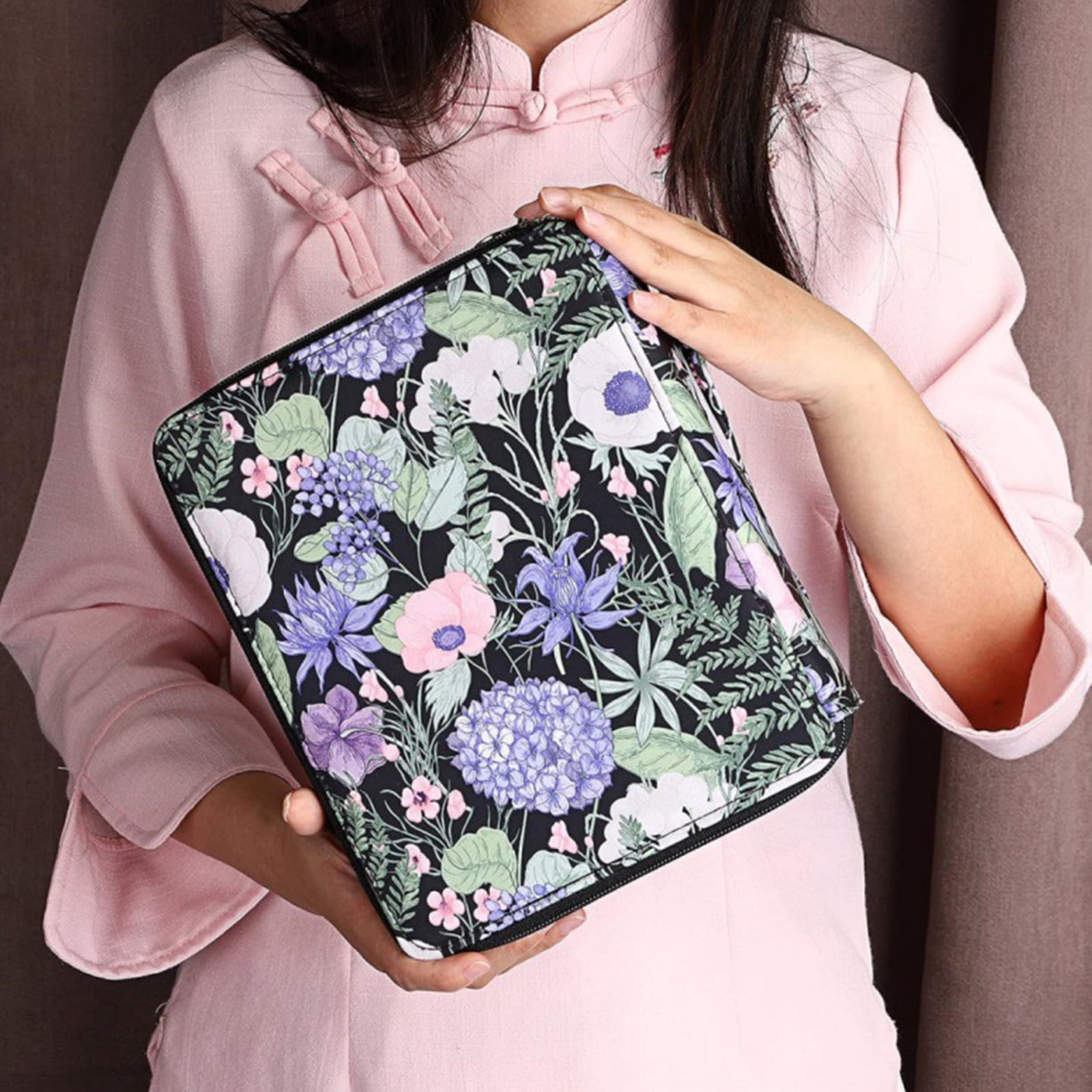 168 Slots High Capacity Pen Case Portable Multifunctional Zippered Pencil Case Colored Pencil Bag With Portable Handle