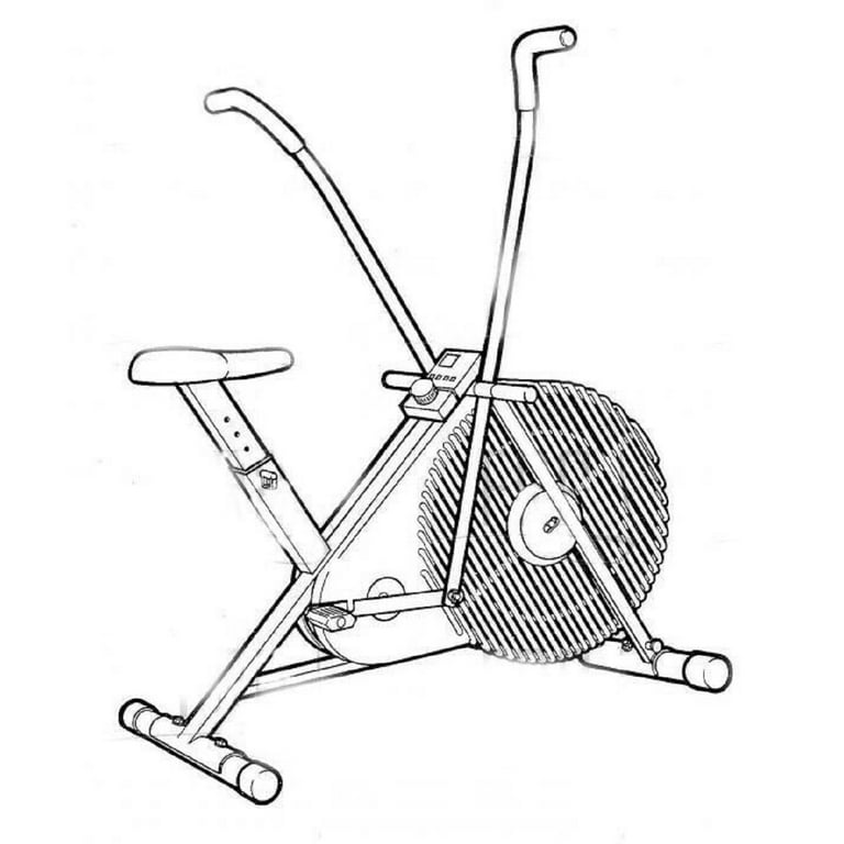 Weslo aero 800 exercise bike deals