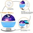 thumbnail image 5 of WAGZOQN Unique Children‘s Bedroom Rotating LED Night Light Projector with Starry Sky and Planetarium Effects - Perfect Gift for Kids - Colorful Star Night Lights Lamp for a Magical Bedtim, 5 of 8