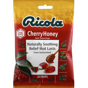 Ricola Herb Throat Drops, Cherry Honey 24 ct