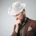 thumbnail image 1 of Sombrero grande y colorido para fiestas con luces, estilo compuesto, sombrero de fiesta/festival con luces, sombrero de vaquero EVA colorido, sombrero de vaquero, 1 of 7