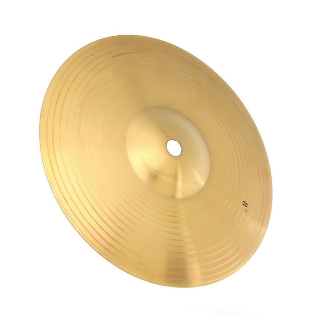 8 Inch Brass Cymbal Durable Drum Cymbal Musical Instrument Drum Set Accessory for Professional Music Lovers