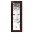 thumbnail image 2 of ArtToFrames 8x28" Honors Mahogany Picture Frame, Brown Wood Poster Frame, with Regular Acrylic and 2 (FBPL-5155), 2 of 7