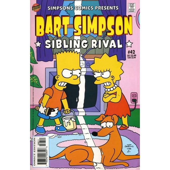 Simpsons Comics Presents Bart Simpson #42 VF ; Bongo Comic Book