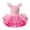 Pink, variant on Shadoumai Girls Ballet Leotards for Dance Cute Prints Bow Dress with Hat Adorable Princess Tutu Infant Baby Girl Clothes