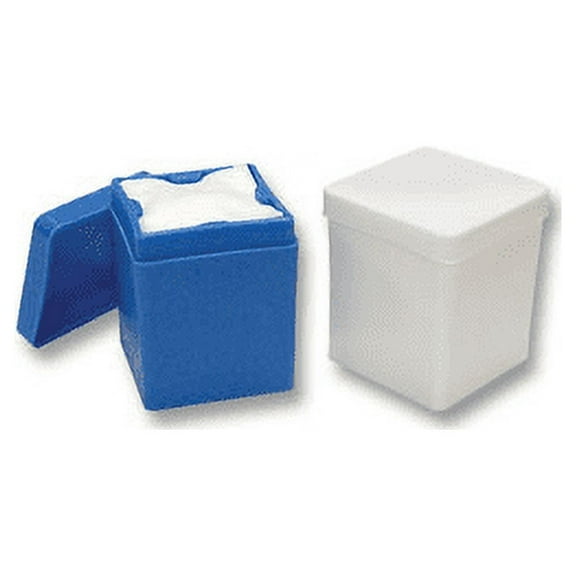 Plasdent 4002SD-2 Autoclavable Single Sponge Dispenser 2" X 2" Blue