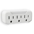 thumbnail image 3 of Amerelle 3493517 Automatic Plug-in Incandescent Night Light with Outlet, 3 of 6