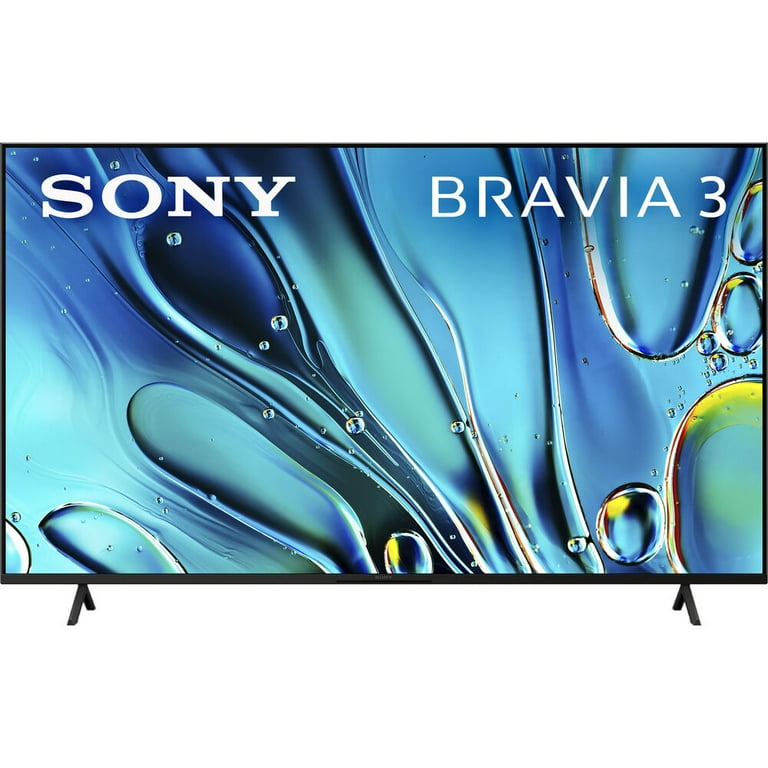 BRAVIA テレビ ホワイト/ブルー Sony BRAVIA 3 K65S30 65 inch 4K HDR Smart LED TV (2024 Model