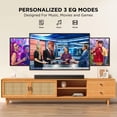 thumbnail image 4 of Barra de sonido Miroir de 2.2 canales y 100 W para Smart TV con Bluetooth 5.3, 4 of 8