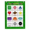 thumbnail image 1 of Tabla De Bolsillo En El Aula Saver Saver 13x18 Pulgada 12 Bolsillos Para Ni?os Peque?os Sunnimix Gráficos de bolsillo en el aula, 1 of 8