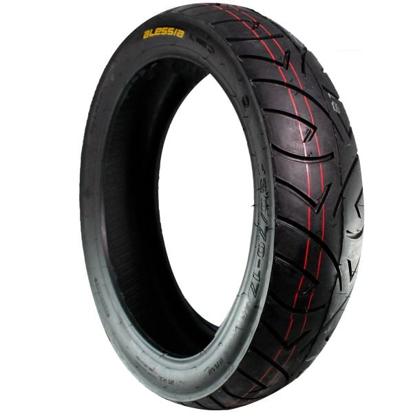 LLANTA PARA MOTO 130/70-17 PREMIUM 6 CAPAS A433 CALLE (TL) SIN CÁMARA