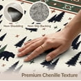 thumbnail image 6 of ODIKA 2'x3' Washable Throw Rug Non-Slip, Low Profile, Flatwoven, Easy Care Mens Decorations Reindeer Lone Southwestern Cabin Cowboy Motif Playful for Hallway, Study Room, 6 of 7