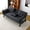Dark Gray, variant on MAYEERTY 70" Linen Sofa Bed Foldable Sofa Couch with Cup Holder and Side Storage for Living Room, Bedroom and Apartment, Green