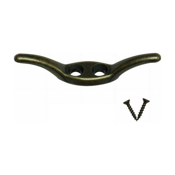 2 1/2" Antique Brass CORD CLEAT for Pleated /Cellular Shades & Horizontal Blinds