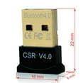 thumbnail image 7 of AGPtek USB Bluetooth Adapter Wireless Dongle For Laptop PC,Support  WIN 7 8 10 XP VISTA Linux, 7 of 7