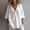 White, variant on NTACZA Cotton and Linen Business Casual Tops for Women Henley 3/4 Sleeve Blouses Beach Vacation Relaxed Fit Button Shirts for Women Fashion