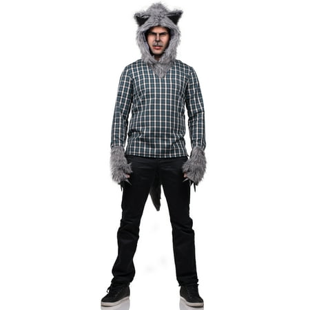 Adult Howl At The Moon Turned Werewolf Costume Accessory