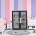 thumbnail image 4 of 1 Ensemble Réfrigérateur à Double Porte pour Maison de Poupée Réfrigérateur Miniature Modèle Mini Réfrigérateur, 4 of 9