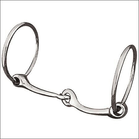 WEAVER LEATHER HORSE DRAFT BIT 7 INCH SNAFFLE (Best Bits For Gaited Horses)
